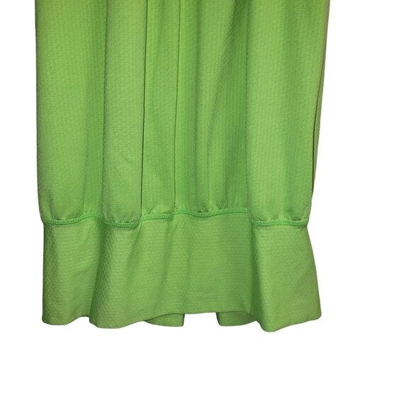 Lululemon No Limits Workout Exercises Top Women's Size 6 Green Off-White Pre-own - Picture 5 of 5